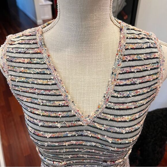 CHANEL Multicolor Striped Mini Dress - Picture 8 of 14